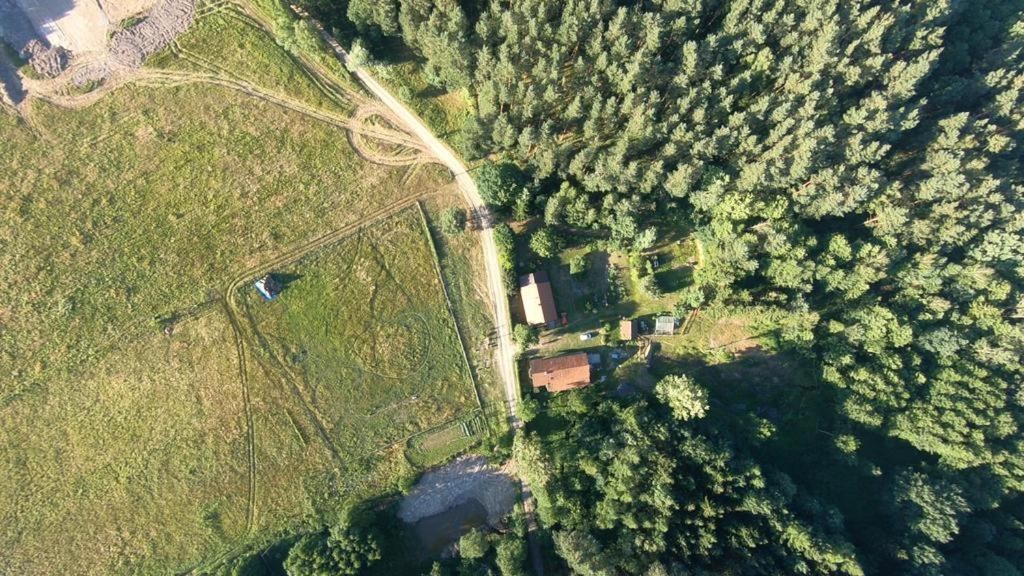 Anglojelonek Hotel Gietrzwałd Buitenkant foto