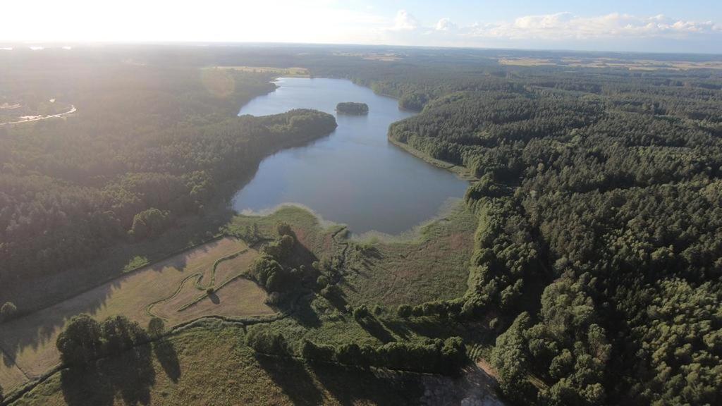 Anglojelonek Hotel Gietrzwałd Buitenkant foto